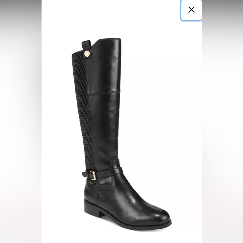 Cole Haan Galina Leather Tall Boots
Black Knee-High Leather Boots